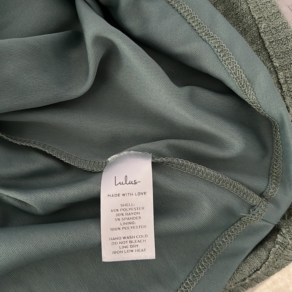 Lulu’s Ribbed Mini Dress (Small) - Picture 6 of 7